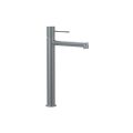 Orabella Terra Gun Metal Light - Single lever high riser basin mixer