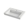 Orabella Vanity 65 Long - Floor standing bathroom furniture with porcelain Ege washbasin