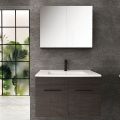 Orabella Vero 85 - Wall hung bathroom furniture with porcelain Ege washbasine