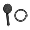 Shower Set - Raindance 3 jet hand shower and flex hose black matt