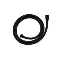 Smooth shower flex hose Black matt