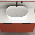 Base Solid Surface 90 with two doors and two drawers