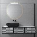 Base Wire White 150 with a tiltable door and a Black profile