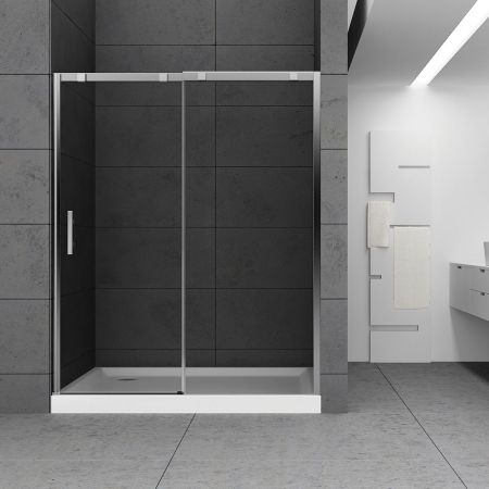 Orabella Avantgarde Soft Close - Καμπίνα αντιστρέψιμη, ευθύγραμμη με επιλογή σταθερού πλαϊνού