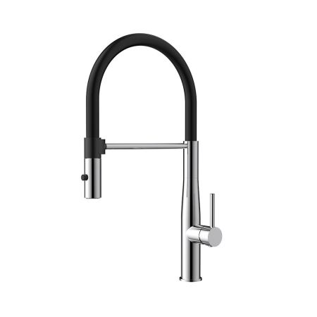 Orabella Bracket - Single lever kitchen mixer with pull out spray 2 exits +2 colors