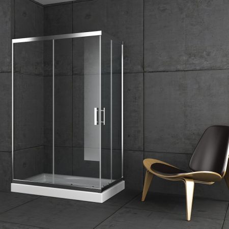 Orabella Stardust Easy Fix Corner Entry H190 - Καμπίνα αντιστρέψιμη, ασύμμετρη